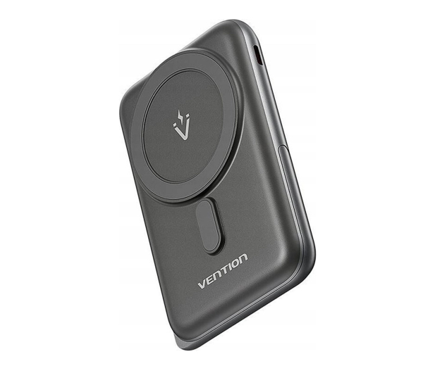 Vention Bezprzewodowy magnetyczny powerbank 20W PD 10000 mAh czarny - 1543375 - zdjęcie 2